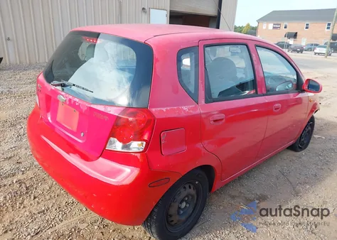 2004 Chevrolet Aveo из США, поврежденный, VIN KL1TD62604B255478